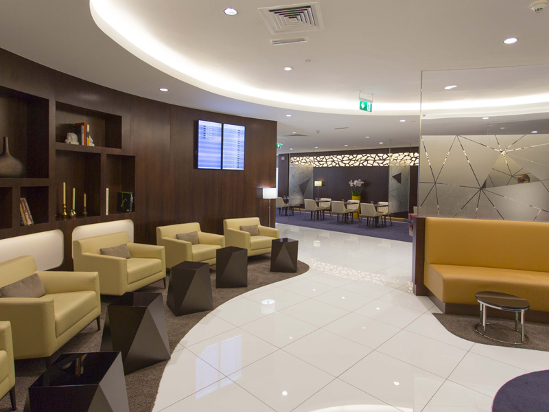 etihad business Lounge Abu Dhabi