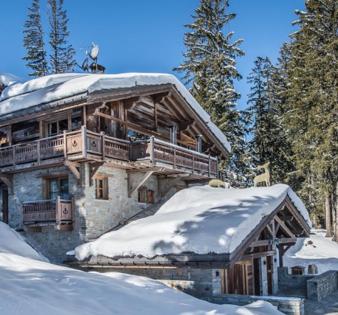 die schoensten Winter-Chalets