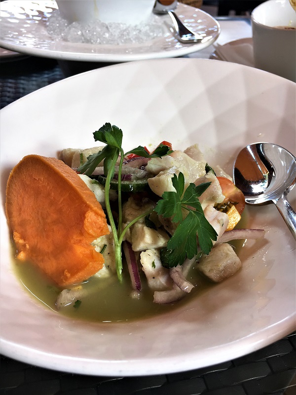 Ceviche des Tages im Setai