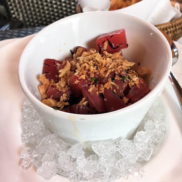 Thunsfisch Tartar im Ocean Grill