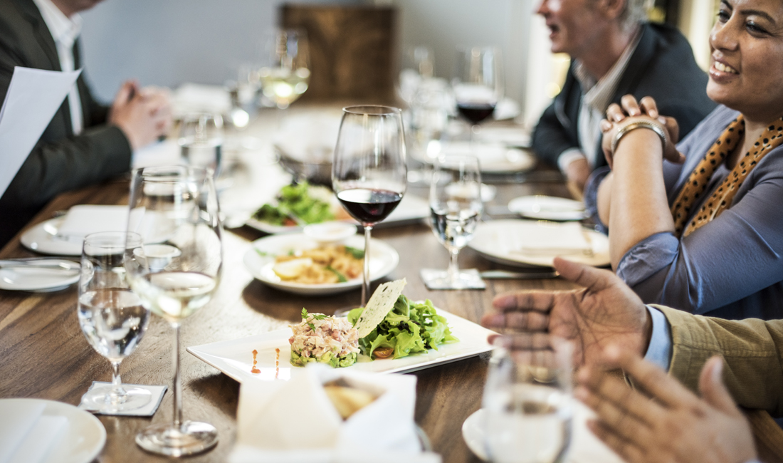 Business-Lunch in Berlin