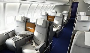 Lufthansa Business Class Boeing 747-8