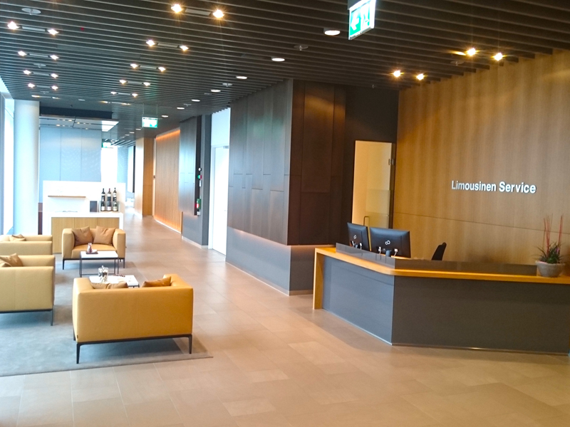 Lufthansa First Class Lounge im Satellitenterminal