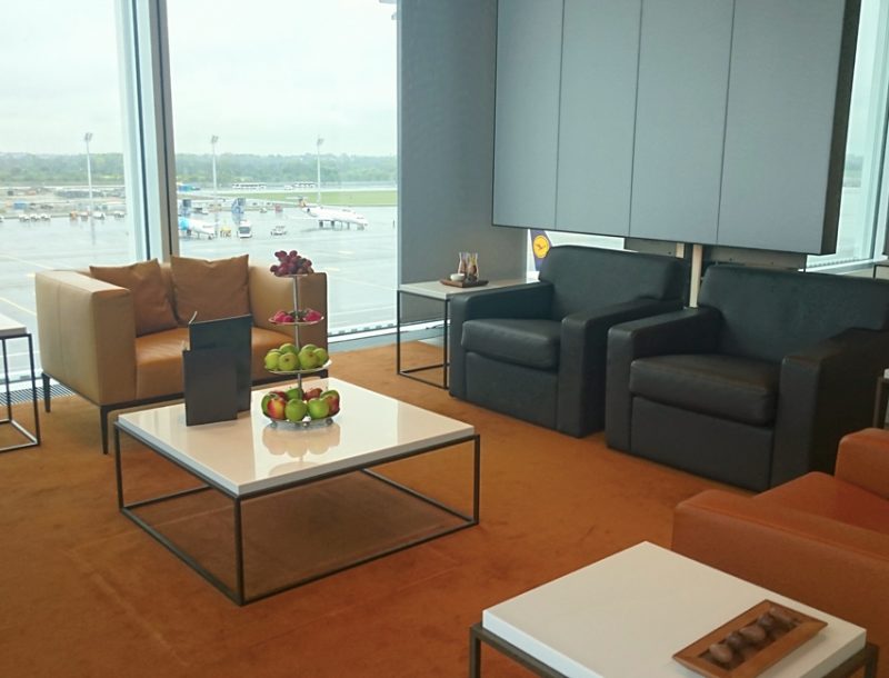 Lufthansa First Class Lounge im Satellitenterminal