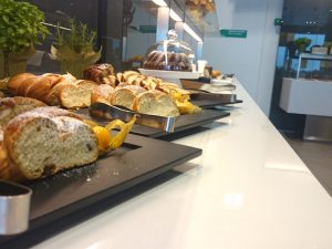 Lufthansa First Class Lounge im Satellitenterminal