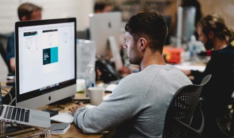 gesundes sitzen im Büro