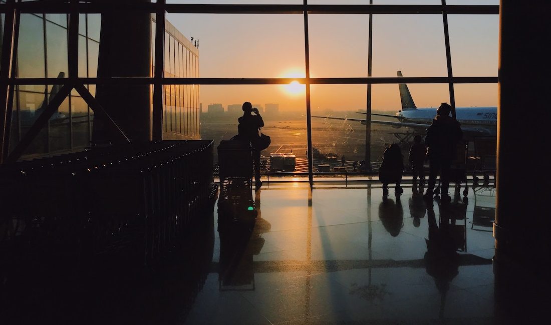 Wartezeiten am Flughafen