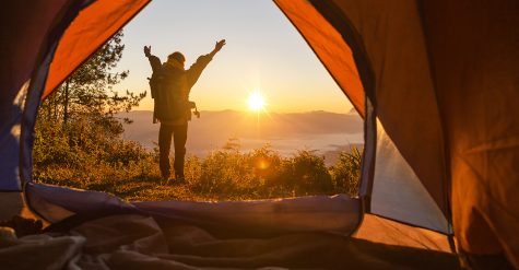 ausruestung für Campingurlaub